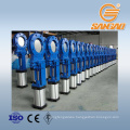 ductile iron wafer knife gate valve dezurik cast steel knife gate valve